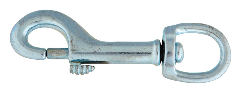 Campbell 5/8 in. D X 4 in. L Zinc-Plated Iron Bolt Snap 110 lb