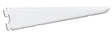Knape & Vogt White Steel Bracket 16 Ga. 7 in. L 360 lb