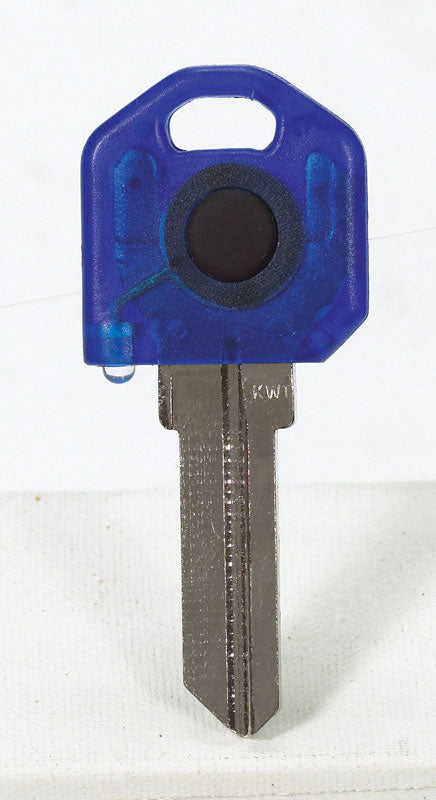 Giant Concepts LLC Keylights House Key Blank w/Flashlight Single For Kwikset KW1/Weiser WR3 and WR5