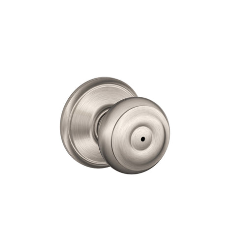 Schlage Georgian Satin Nickel Privacy Lockset 1-3/4 in.