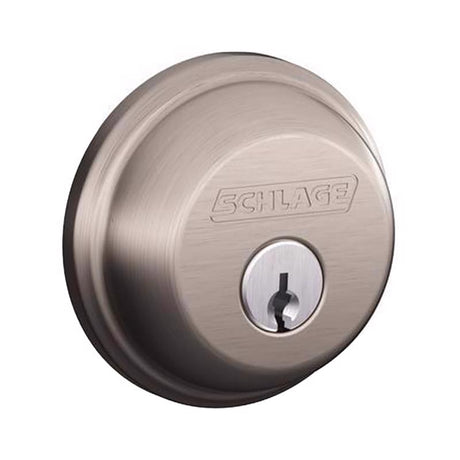 Schlage Satin Nickel Zinc Double Cylinder Deadbolt