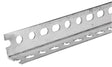 SteelWorks 0.048 in. X 1.25 in. W X 72 in. L Zinc Plated Steel Slotted Angle