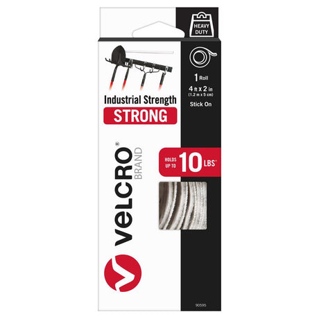 VELCRO Brand Industrial Strength Medium Nylon Hook and Loop Fastener 48 in. L 1 pk