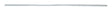 M-D White Vinyl Replacement Weatherstrip For Doors 81 in. L X 1 in.