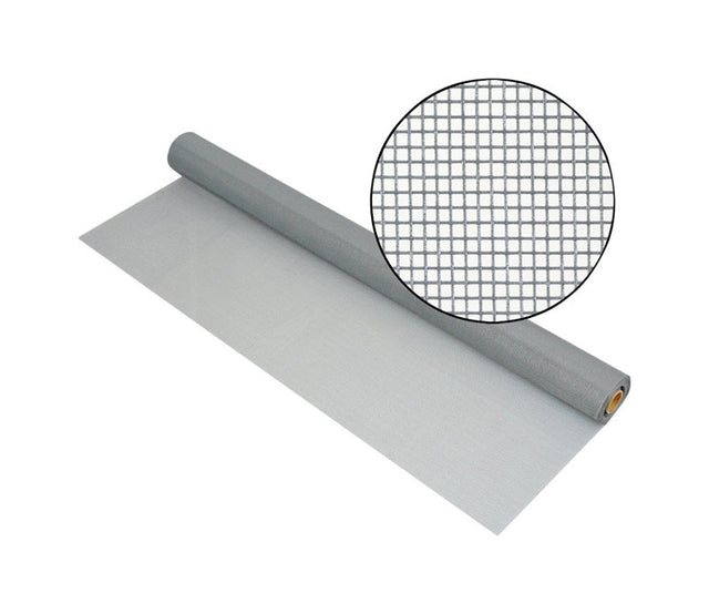 Phifer Wire 28 in. W X 100 ft. L Gray Fiberglass Insect Screen Cloth