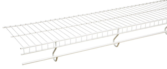 Rubbermaid 96 in. H X 12 in. W X 8 ft. L Steel Free Slide Shelf
