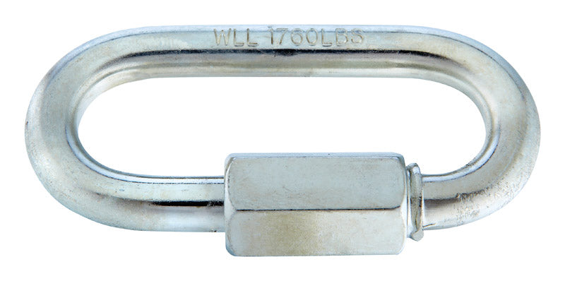 Campbell Zinc-Plated Steel Quick Link 1760 lb 3 in. L