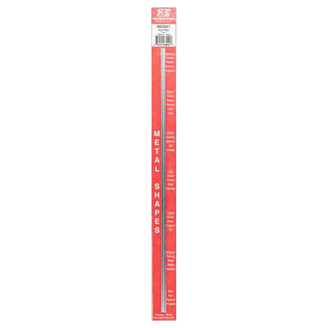 K&S 12 in. L X 1/16 in. D Aluminum Rod 1 pk