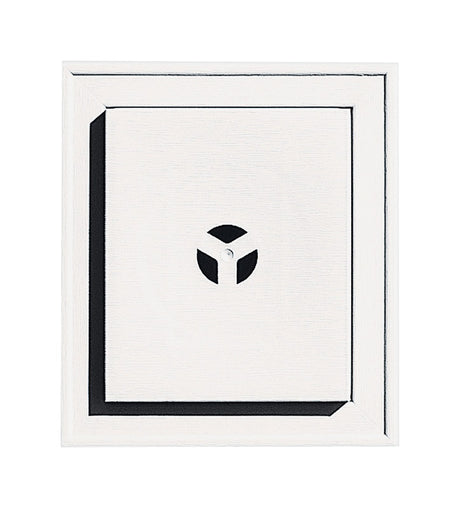 Builders Edge 12-1/8 in. H X 1-5/8 in. L Prefinished White Vinyl Mounting Block Builders Edge 12-1/8 in. H X 1-5/8 in. L Prefinished White Vinyl Mounting Block