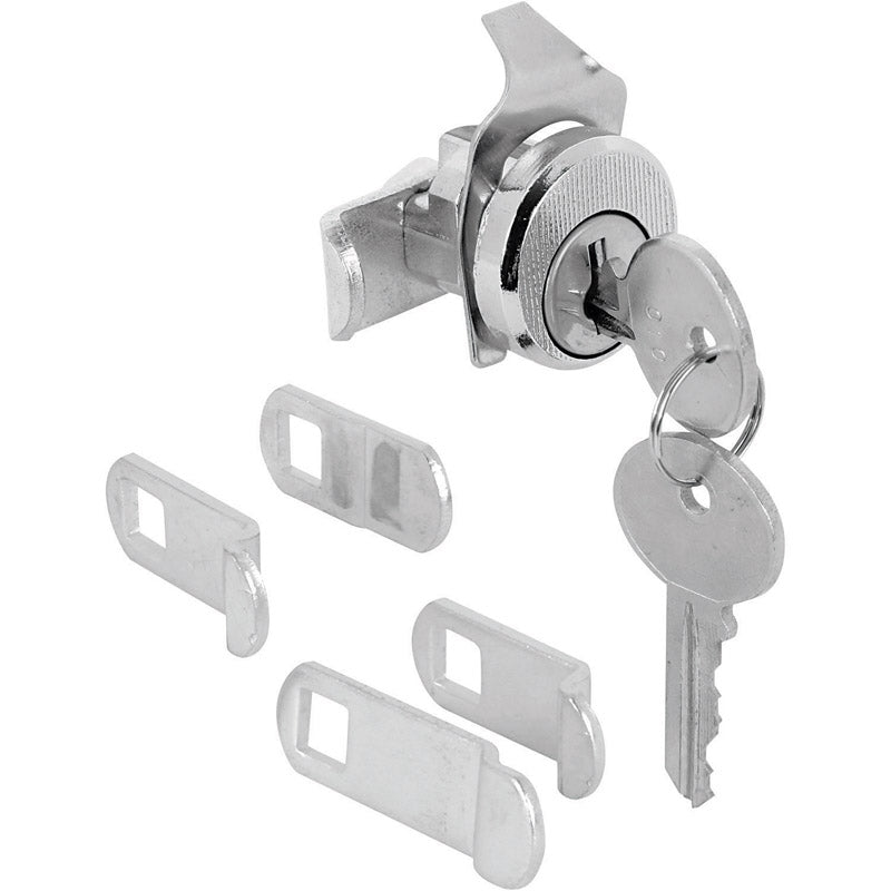 Prime-Line Nickel Steel Counter Clockwise Mailbox Lock