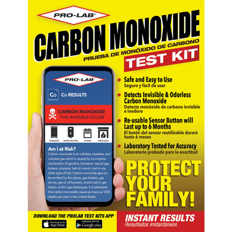 Pro-Lab Carbon Monoxide Test Kit 1 pk