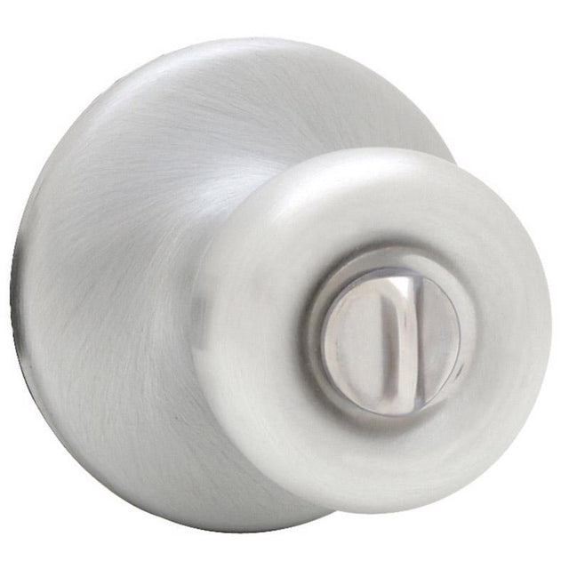 Kwikset Tylo Satin Chrome Privacy Lockset 1-3/4 in.