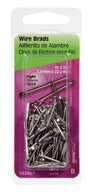 Hillman 17 Ga. X 7/8 in. L Bright Steel Brad Nails 1 pk 2 oz