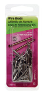 Hillman 17 Ga. X 1 in. L Bright Steel Brad Nails 1 pk 2 oz