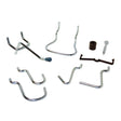 Crawford Silver Steel Peg Hooks 32 pk