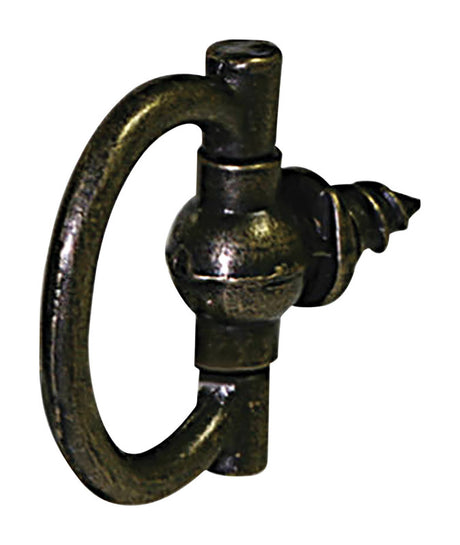Hillman AnchorWire Antique Oval Ring Hanger 2 lb 2 pk