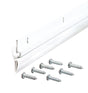 M-D White Aluminum Door Set Seal For Garage Doors 36 in. L X 1/4 in.