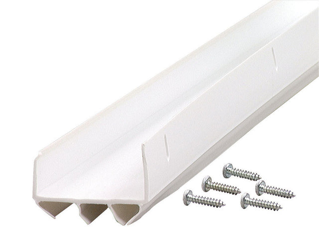 M-D White Vinyl Door Set Seal For U-shaped 36 in. L X 1-3/4 in.