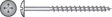 Hillman No. 10 X 2-1/2 in. L Phillips Black Phosphate Cabinet Screws 100 pk