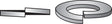 Hillman 7/8 in. D Zinc-Plated Steel Split Lock Washer 10 pk