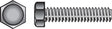 Hillman 5/16 in. D X 3 in. L Zinc Plated Steel Hex Tap Bolt 100 pk