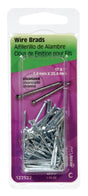Hillman 17 Ga. X 1 in. L Galvanized Steel Brad Nails 1 pk 1.75 oz