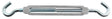 Hampton Zinc-Plated Aluminum/Steel Turnbuckle 350 lb 10-1/4 in. L
