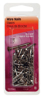 Hillman 5/8 in. Wire Bright Steel Nail Flat Head