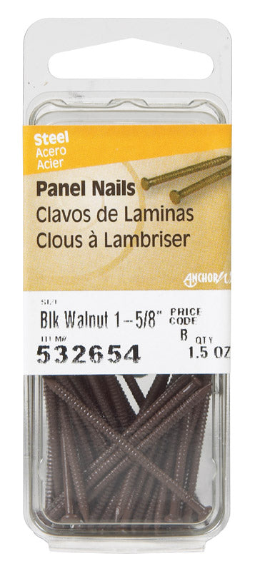 Hillman 1-5/8 in. Panel Steel Nail Large Head