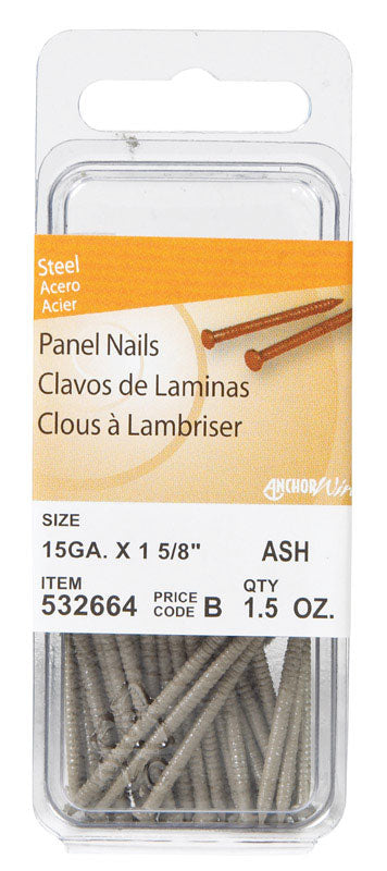 Hillman 1-5/8 in. Panel Steel Nail Large Head