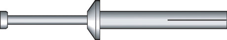 Hillman 1/4 in. D X 1 in. L Zinc Round Head Hammer Drive Anchor 16 pk