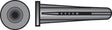 Hillman .138 in. D X 3/4 in. L Plastic Pan Head Conical Anchor 16 pk