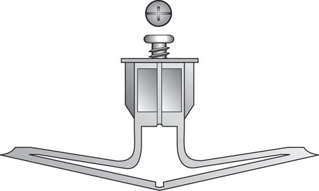 Hillman 3/8 in. D X 3/8 in. Medium in. L Zinc Pan Head Pop-Toggle Anchors 2 pk