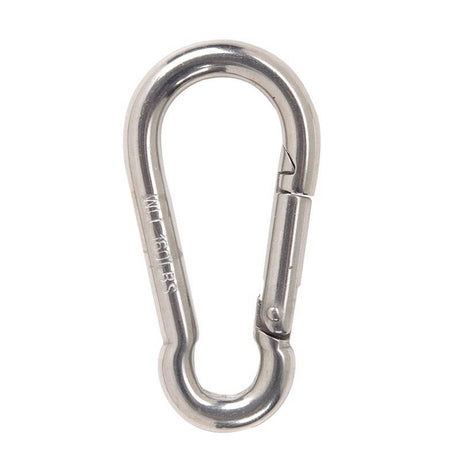 Campbell 0.25 in. D X 2.38 in. L Polished Stainless Steel Spring Snap 160 lb