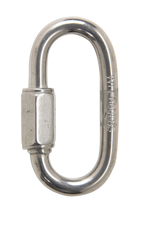 Campbell Polished Stainless Steel Quick Link 660 lb 2 in. L