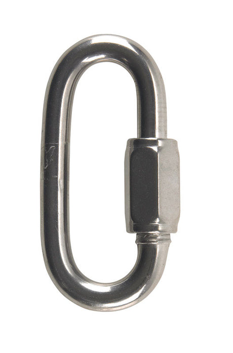 Campbell Polished Stainless Steel Quick Link 1540 lb 2.93 in. L