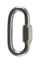 Campbell Polished Stainless Steel Quick Link 1540 lb 2.93 in. L