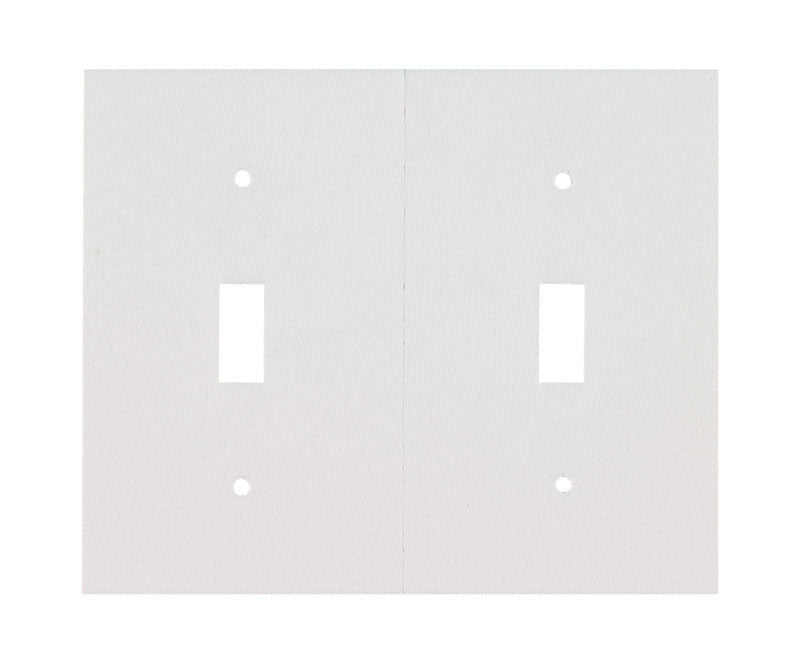 M-D White Foam Toggle Wall Plate Sealers 6 pk