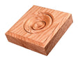 Alexandria Moulding 1 in. H X 3-3/4 in. W X 3-3/4 in. L Prefinished Brown Oak Molding
