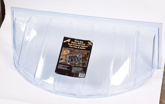 MacCourt 44 in. W X 19 in. D Plastic Heavy Duty Window Well Cover