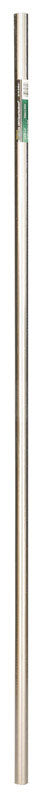 Lido 6 ft. L X 1-5/16 in. D Brushed Stainless Steel Closet Rod