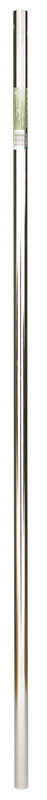 Lido 72 in. L X 1-3/8 in. D Polished Chrome Steel Closet Rod