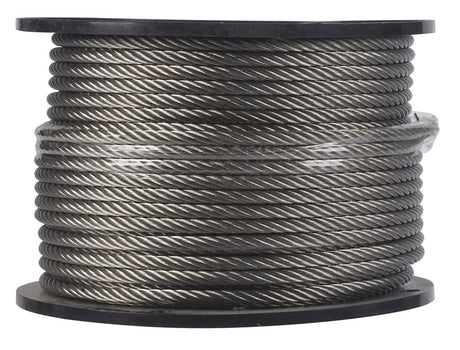 Campbell Electro-Polish Stainless Steel 1/4 in. D X 250 ft. L Cable