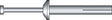 Hillman 1/4 in. D X 1-1/4 in. L Steel Mushroom Head Hammer Drive Anchor 100 pk