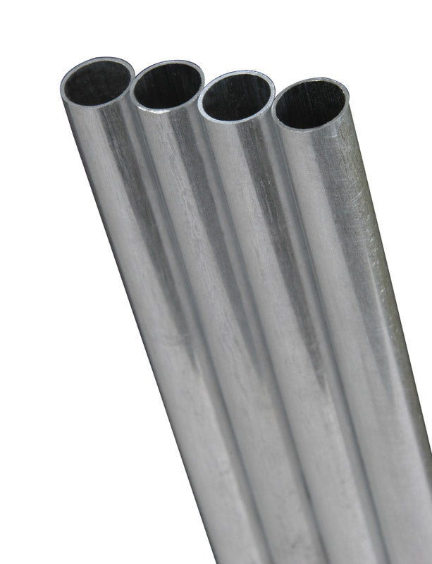 K&S 3/16 in. D X 3 ft. L Round Aluminum Tube