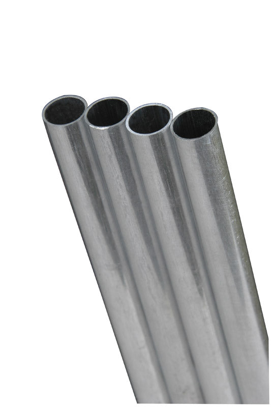 K&S 1/2 in. D X 3 ft. L Round Aluminum Tube