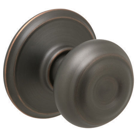 Schlage Georgian Aged Bronze Dummy Knob Right or Left Handed