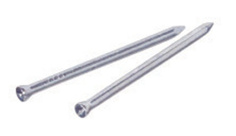 Hillman 1-5/8 in. Trim Steel Nail Flat Head