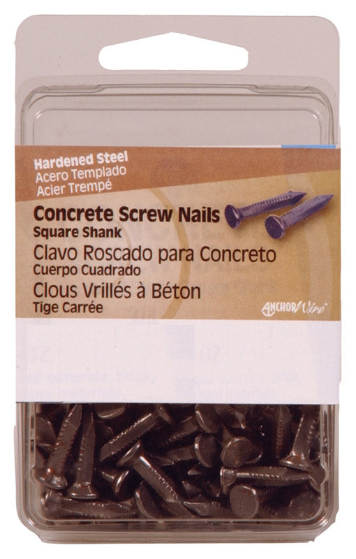 Hillman 3/4 in. Concrete Steel Nail Flat Head