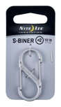 Nite Ize S-Biner 1.8 in. D Stainless Steel Silver Carabiner Key Holder